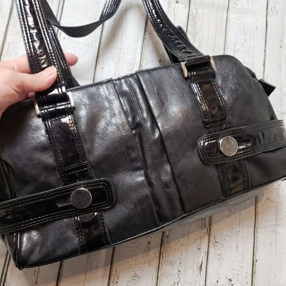 Black Jessica Shoulder Bag purse - Picture 1 of 11